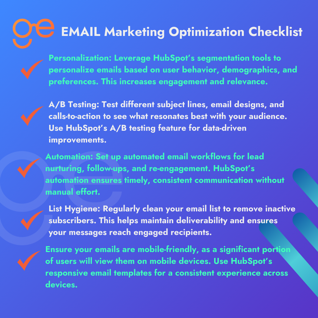 Email Optimization Checklist